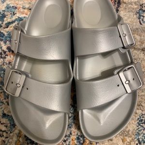 Silver Arizona Waterproof Birkenstock